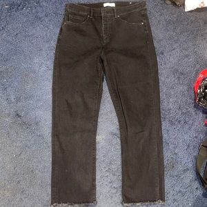 Adorable black jeans from LOFT